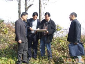 林爱和到天柱山景区调研（图）